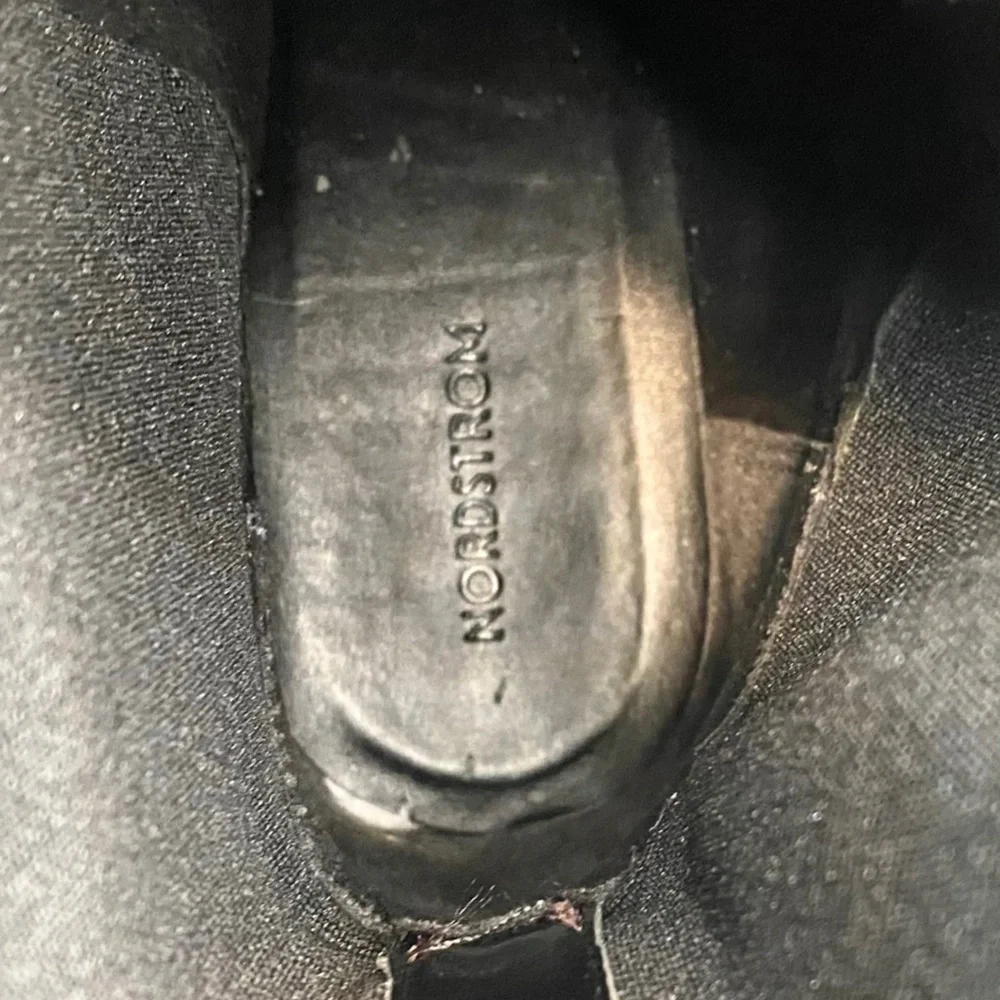 Nordstrom Women’s Ainsley2 Embossed Leather Chelsea Western Boot Brown Size 9.5 - Picture 10 of 14